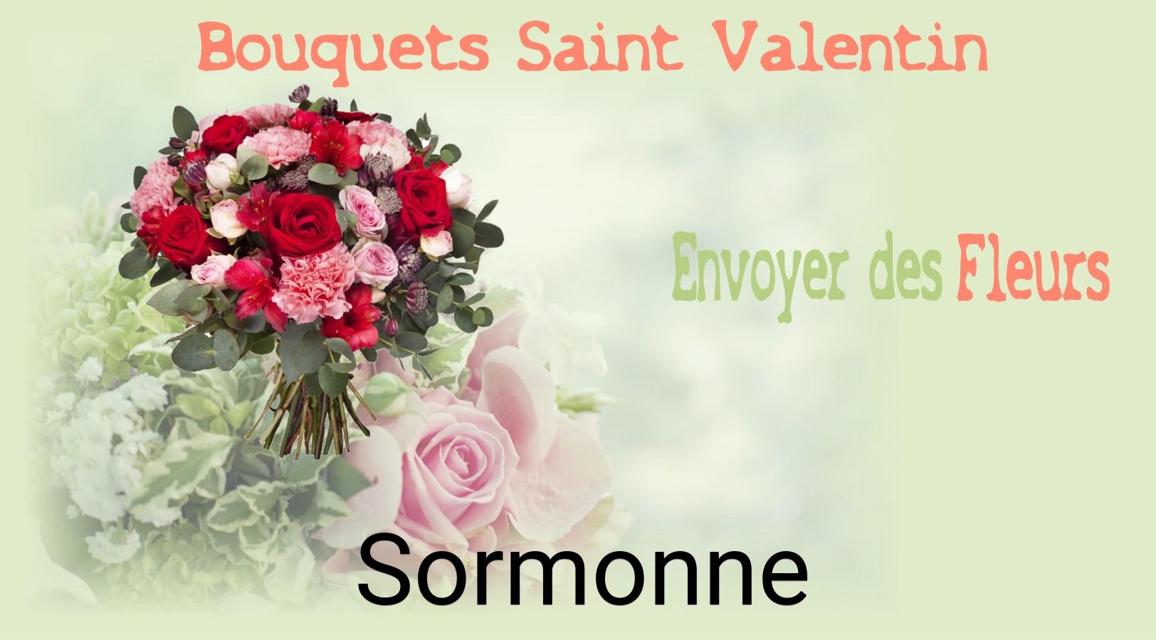 Roses de Saint-Valentin livrées à Sormonne